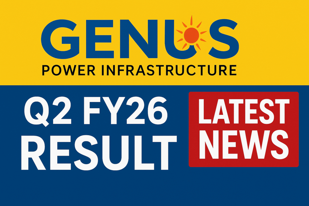 Genus Power Infrastructure (जीनस पावर इंफ्रास्ट्रक्चर )Q2 FY26 रिजल्ट्स: 136% राजस्व उछाल के साथ धमाकेदार कमबैक, निवेशकों के लिए क्या मतलब?