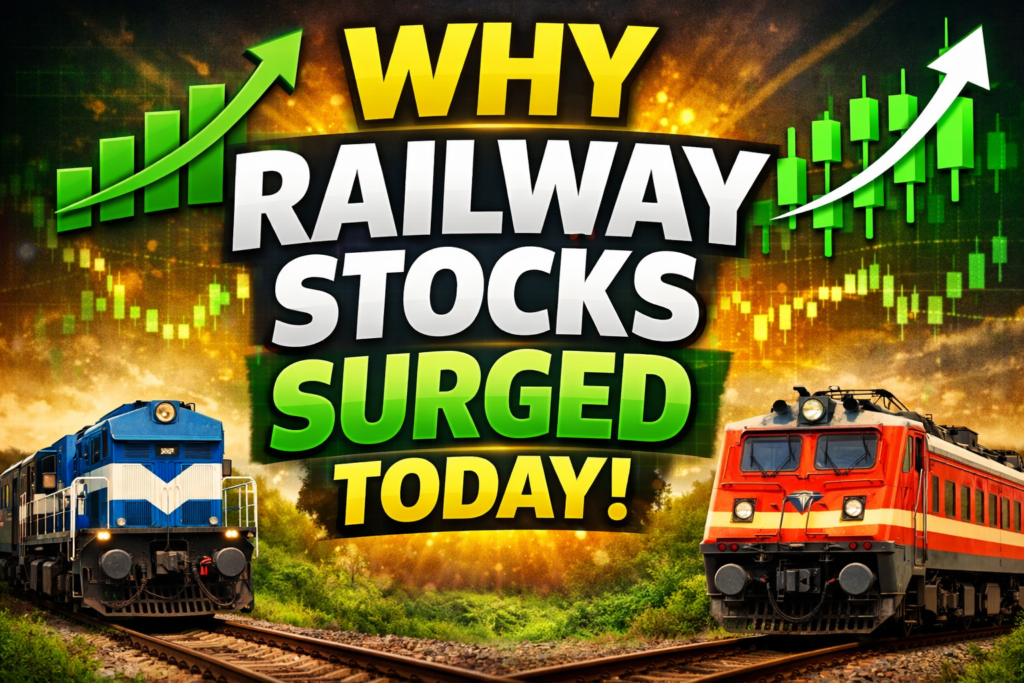 Why Railway Stocks Surged Today: Key Reasons Behind the Rally