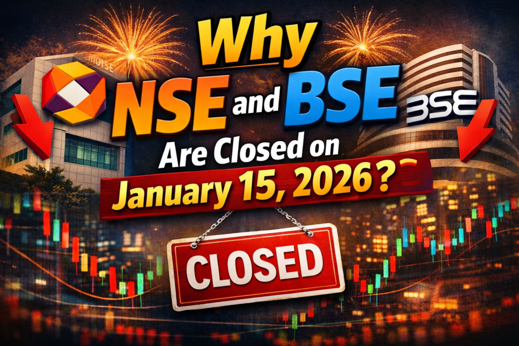 Stock Market Holiday: Why NSE and BSE Are Closed on January 15, 2026