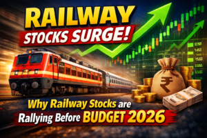 Railway Stocks Surge: Why IRFC, RVNL, and Jupiter Wagons are Rallying Before Budget 2026
