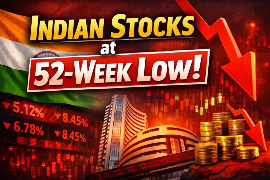 Indian Stocks at 52-Week Low: Top Companies and Buying Strategies for 2026
