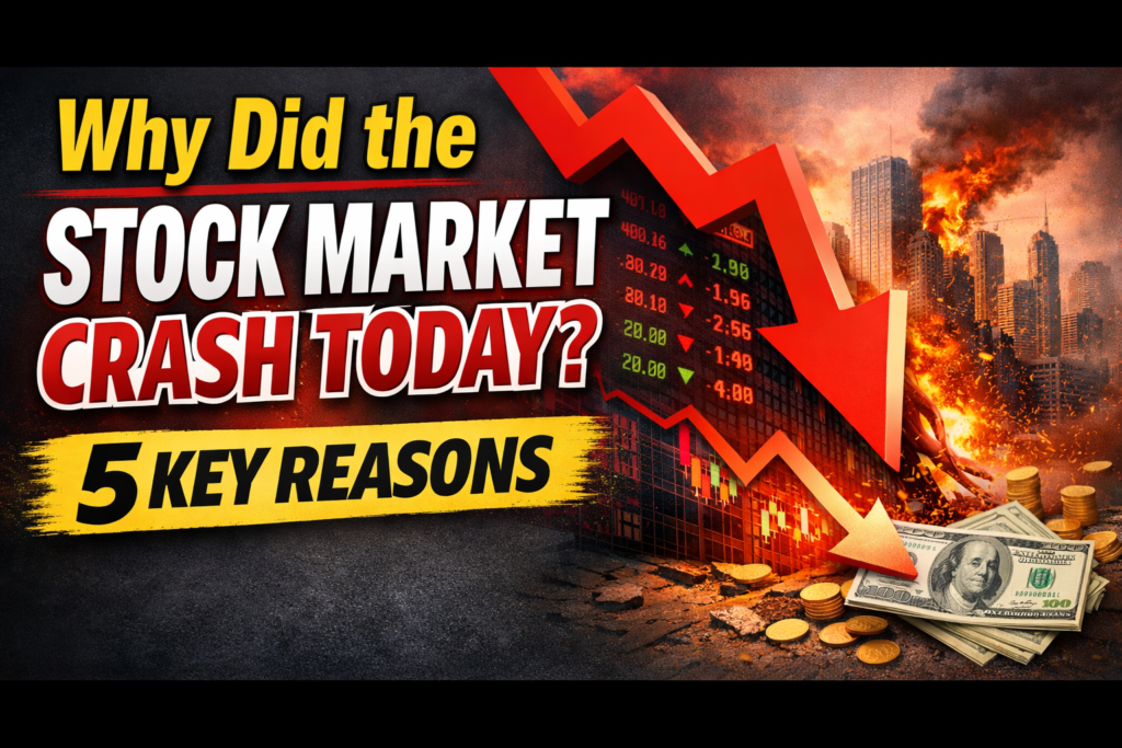 Why Did the Stock Market Crash Today? 5 Key Reasons Behind the February 13th Bloodbath
