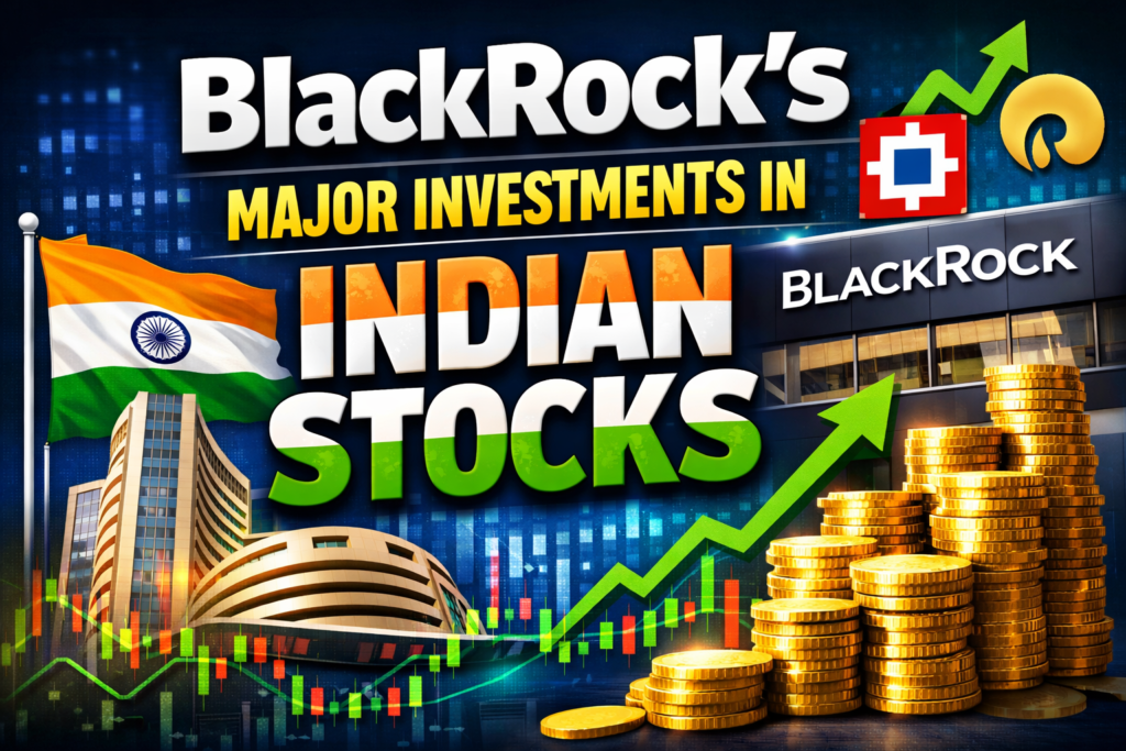 BlackRock’s Major Investments in Indian Stocks – Complete Guide (2026)