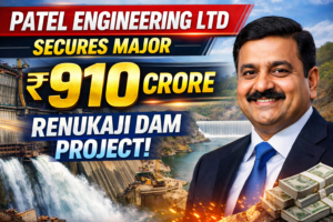 Patel Engineering Ltd Secures Major ₹910 Crore Renukaji Dam Project: Boosting India’s Hydropower Infrastructure