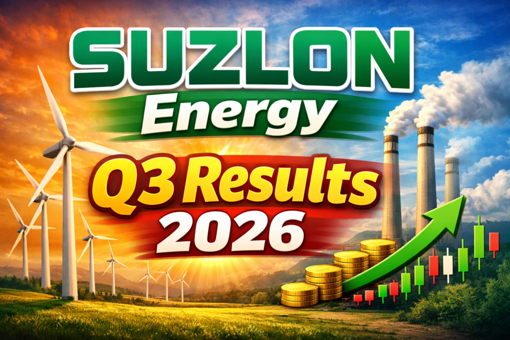 Suzlon Energy Q3 Results 2026: Profit Jumps 15%, Record 617 MW Deliveries Fuel Growth