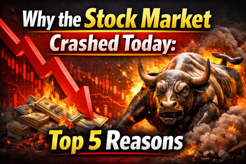 Why the Stock Market Crashed Today: Top 5 Reasons for the February 12, 2026 Sell-off