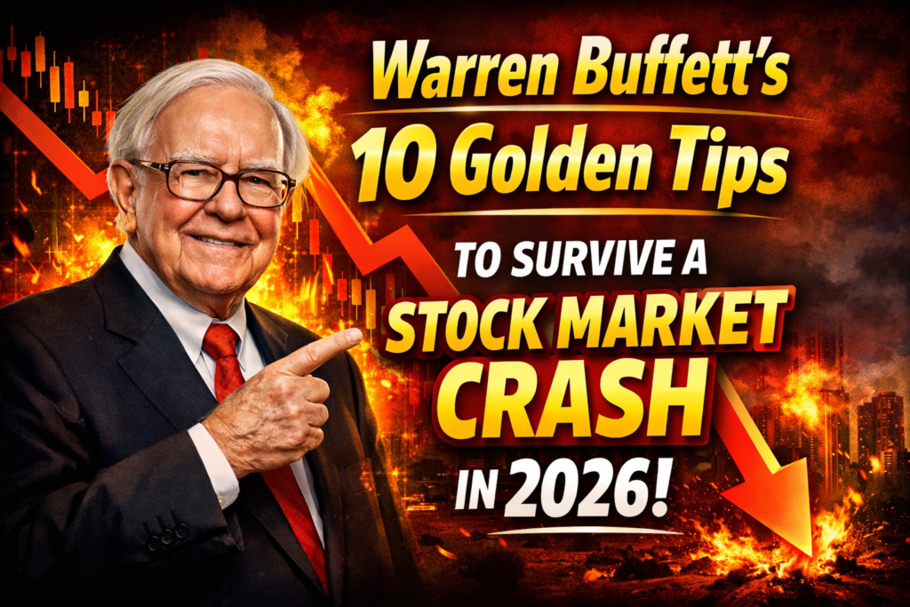 Warren Buffett’s 10 Golden Tips to Survive a Stock Market Crash in 2026