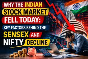 Why the Indian Stock Market Fell Today: Key Factors Behind the Sensex and Nifty Decline