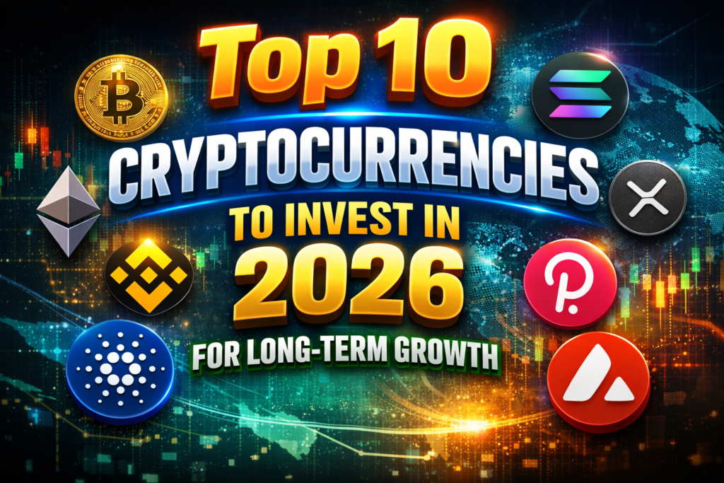 Top 10 Cryptocurrencies to Invest in 2026 for Long-Term Growth