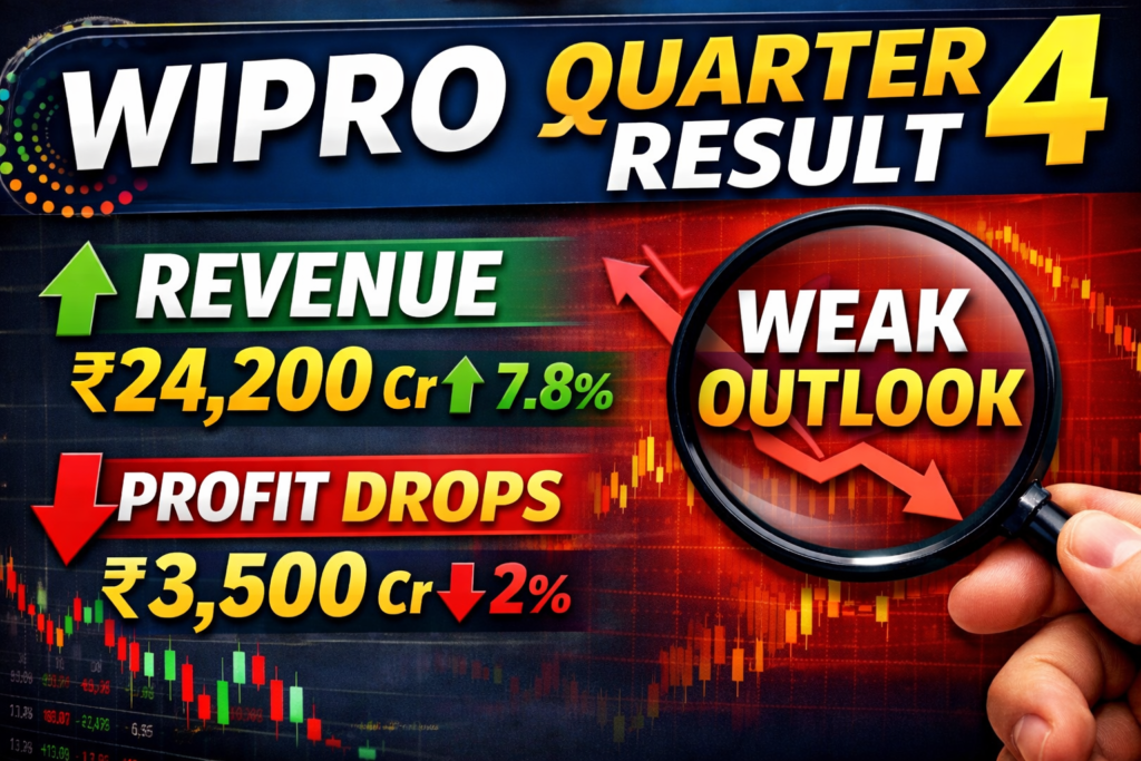 Wipro Q4 FY26 Results: Mixed Performance as Profit Slips Despite Revenue Growth