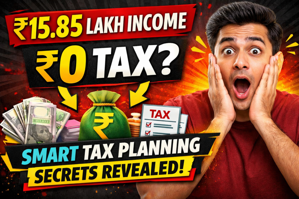 ₹15.85 Lakh Salary in India: How to Legally Reduce Your Income Tax to Zero (2026 Edition)
