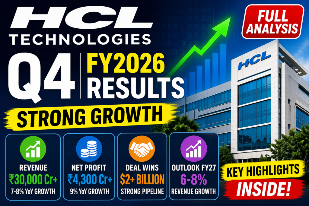 HCL Technologies Q4 FY2026 Earnings Report: Revenue, Profit, Deal Wins & Future Outlook
