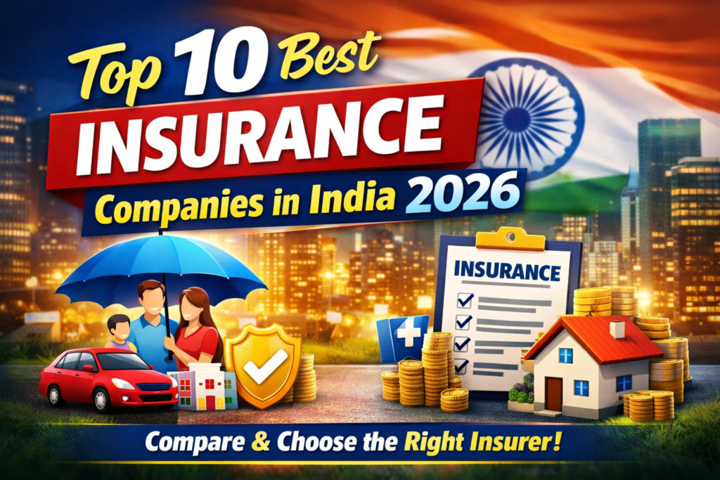 Top 10 Best Insurance Companies in India (2026) – Complete Guide to Choose the Right Insurer