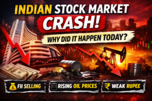 Indian Stock Market Falls Today: Real Reasons Behind the Sudden Crash (2026 Explained)