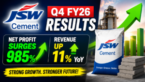 JSW Cement Q4 FY26 Results: Net Profit Surges 985%, Revenue Up 11% YoY — Full Analysis