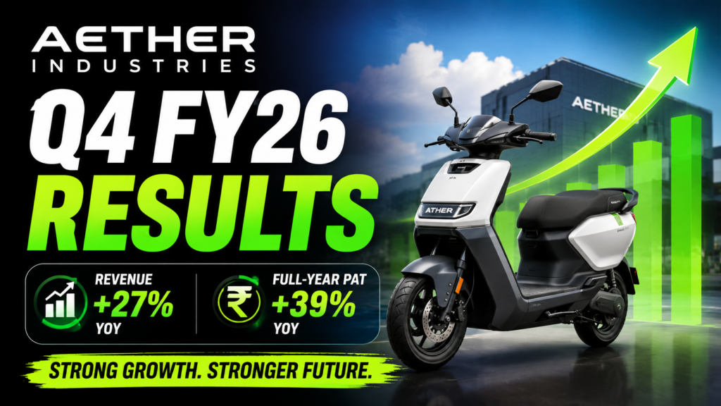 Aether Industries Q4 FY26 Results: Revenue Rises 27% YoY, Full-Year PAT Surges 39% — Complete Breakdown