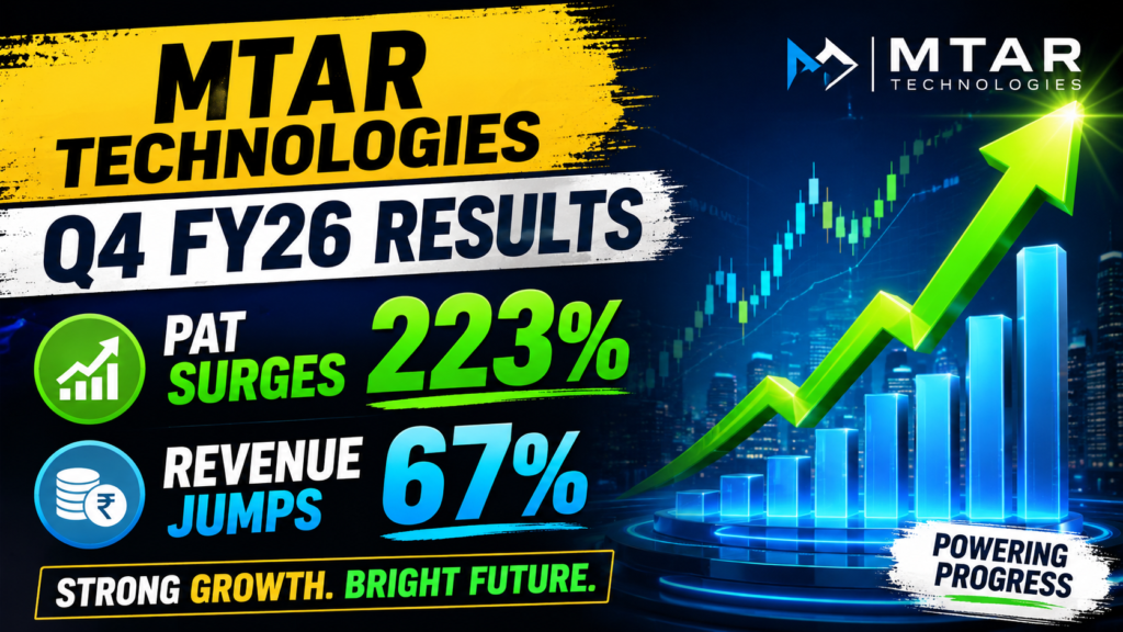 MTAR Technologies Q4 FY26 Results: PAT Surges 223%, Revenue Jumps 67% — Record Order Book of ₹2,581 Crore