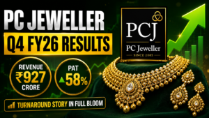 PC Jeweller Q4 FY26 Results: Revenue Hits ₹927 Crore, PAT Soars 58% — A Turnaround Story in Full Bloom