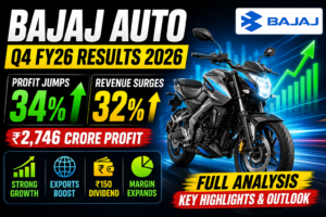 Bajaj Auto Q4 FY26 Results 2026: Profit Jumps 34%, Revenue Surges —