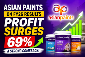 Asian Paints Q4 FY26 Results: Net Profit Surges 69% — A Strong Comeback Story