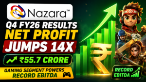 Nazara Technologies Q4 FY26 Results: Net Profit Jumps 14x to ₹55.7 Crore, Gaming Segment Powers Record EBITDA