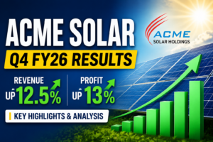 ACME Solar Holdings Q4 FY26 Results: Revenue Climbs 12.5%, Profit Up 13% — Full Analysis