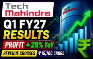 Tech Mahindra Q1 FY27 Results: Profit Jumps 28% YoY, Revenue Crosses ₹15,700 Crore