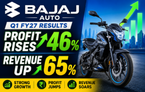 Bajaj Auto Q1 FY27 Results: Profit Jumps 46%, Revenue Soars 65%