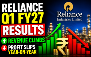 Reliance Industries Q1 FY27 Results: Revenue Climbs, Profit Slips Year-on-Year