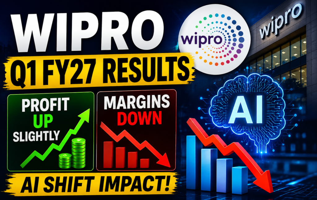 Wipro Q1 FY27 Results: Profit Rises Marginally, Margins Slip Amid AI Shift