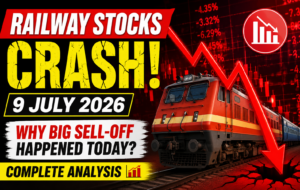 Why Railway Stocks Crashed on 9 July 2026: Complete Analysis of the Market Sell-Off