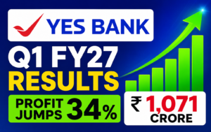 YES Bank Q1 FY27 Results: Net Profit Jumps 34% to Rs 1,071 Crore