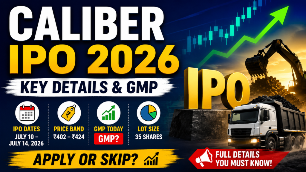 Caliber Mining and Logistics IPO 2026: Price Band, Dates, GMP & Full Details