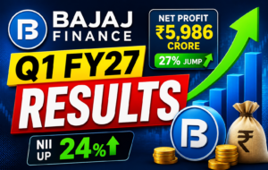 Bajaj Finance Q1 FY27 Results: Net Profit Jumps 27% to ₹5,986 Crore, NII Up 24%
