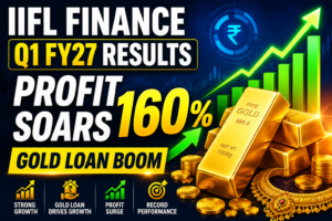 IIFL Finance Q1 FY27 Results: Profit Soars 160% on Gold Loan Boom